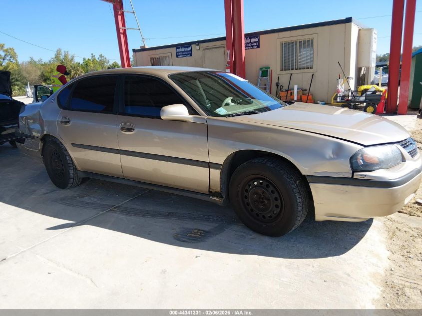 2004 Chevrolet Impala VIN: 2G1WF52E349277633 Lot: 44341331