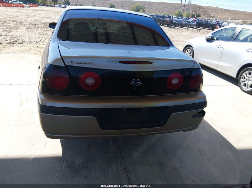 2004 Chevrolet Impala VIN: 2G1WF52E349277633 Lot: 44341331