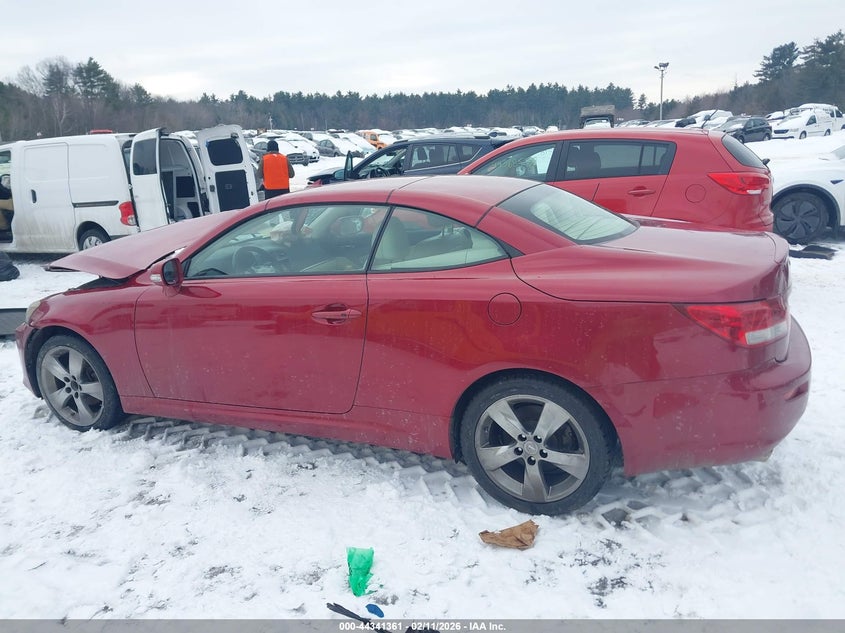 2011 Lexus Is 250C VIN: JTHFF2C22B2519235 Lot: 44341361