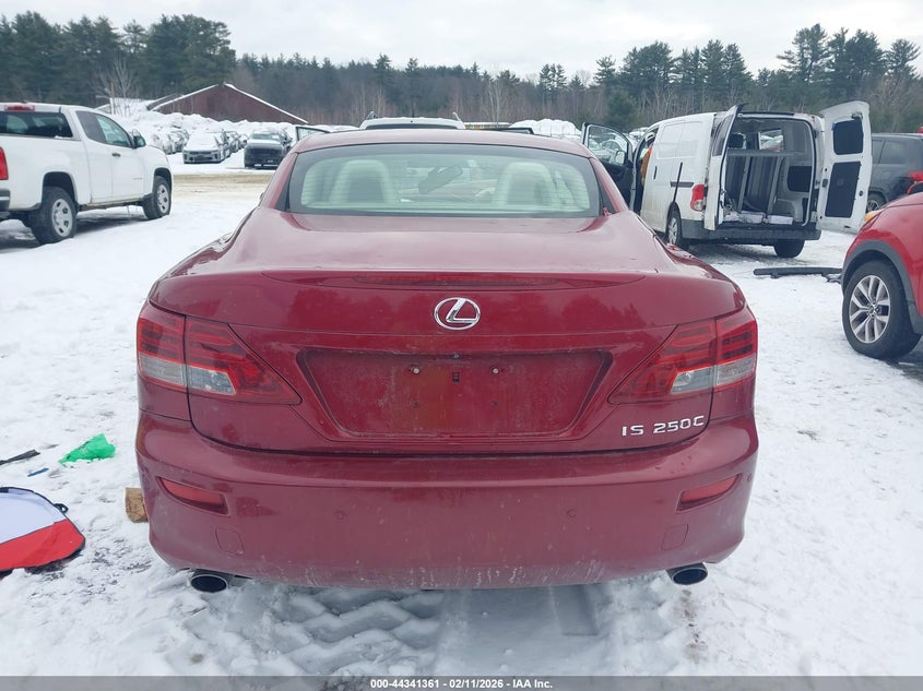 2011 Lexus Is 250C VIN: JTHFF2C22B2519235 Lot: 44341361