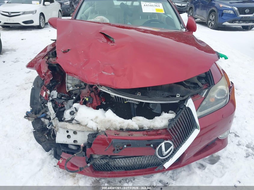 2011 Lexus Is 250C VIN: JTHFF2C22B2519235 Lot: 44341361