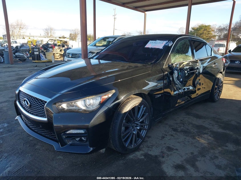 2016 Infiniti Q50 3.0T Red Sport 400