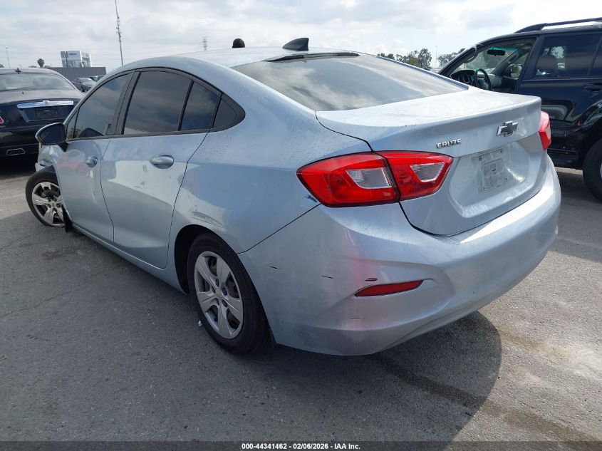 2018 Chevrolet Cruze Ls Auto