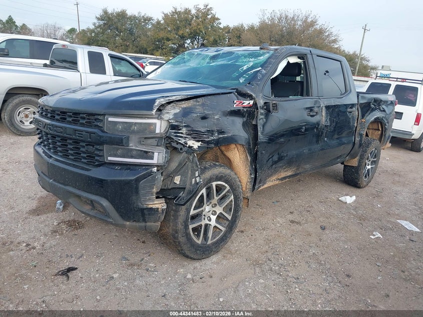 2020 Chevrolet Silverado 1500 4Wd Short Bed Custom Trail Boss