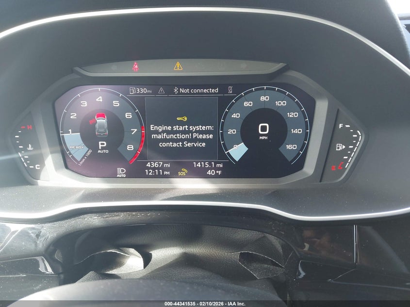 2025 Audi Q3 Premium 45 Tfsi S Line Quattro Tiptronic VIN: WA1DECF32S1010218 Lot: 44341535