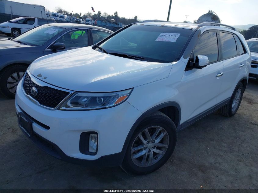 2014 Kia Sorento Lx V6