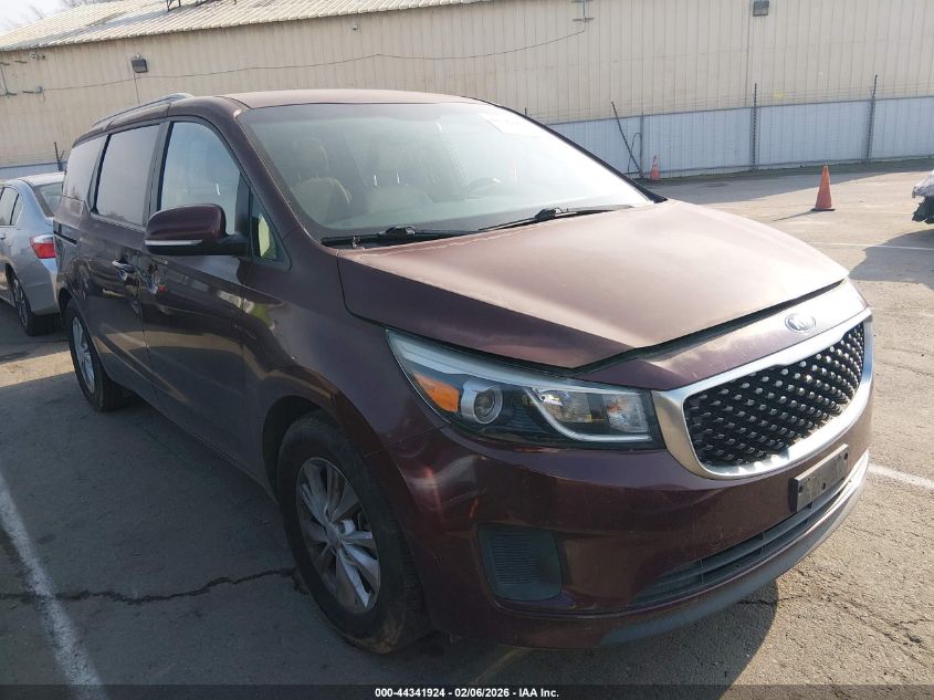 2015 Kia Sedona Lx