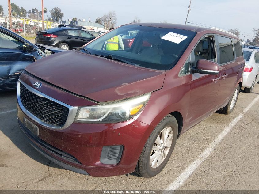 2015 Kia Sedona Lx