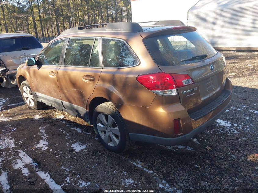 2012 Subaru Outback 2.5I