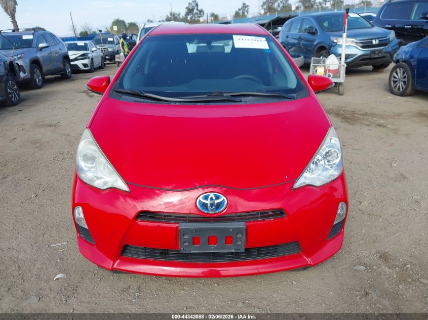 2014 Toyota Prius C Two VIN: JTDKDTB30E1559720 Lot: 44342088