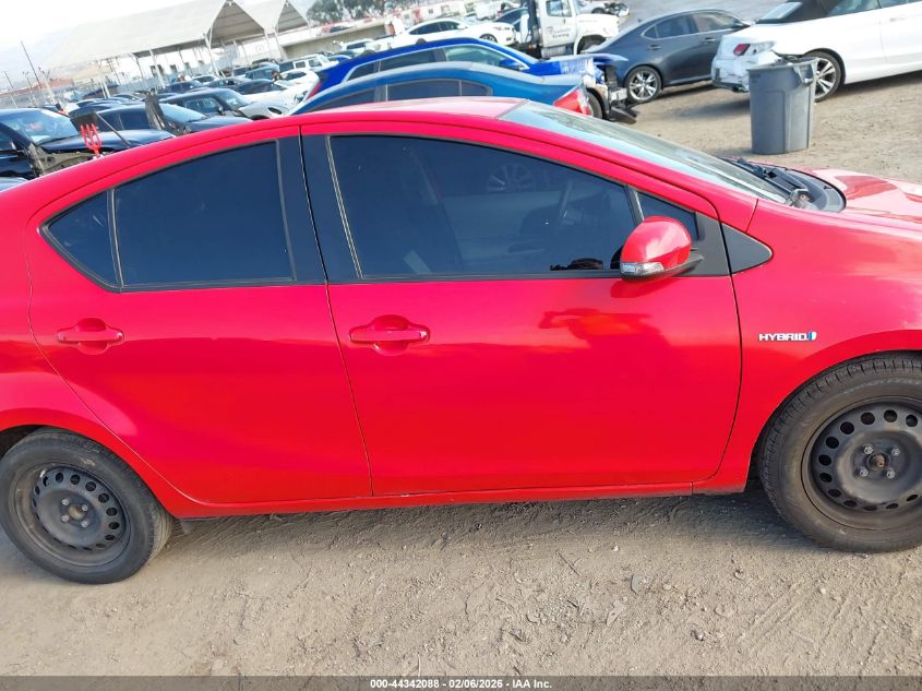 2014 Toyota Prius C Two VIN: JTDKDTB30E1559720 Lot: 44342088