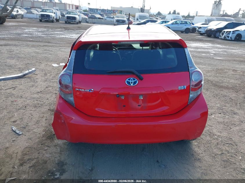 2014 Toyota Prius C Two VIN: JTDKDTB30E1559720 Lot: 44342088