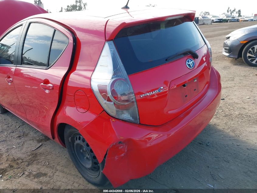 2014 Toyota Prius C Two VIN: JTDKDTB30E1559720 Lot: 44342088