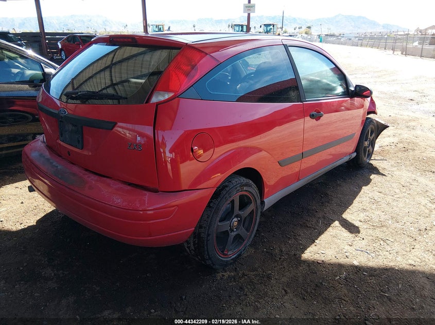 2001 Ford Focus Zx3