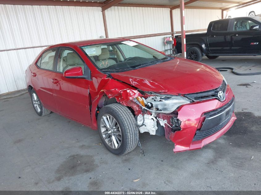 2015 Toyota Corolla Le Plus