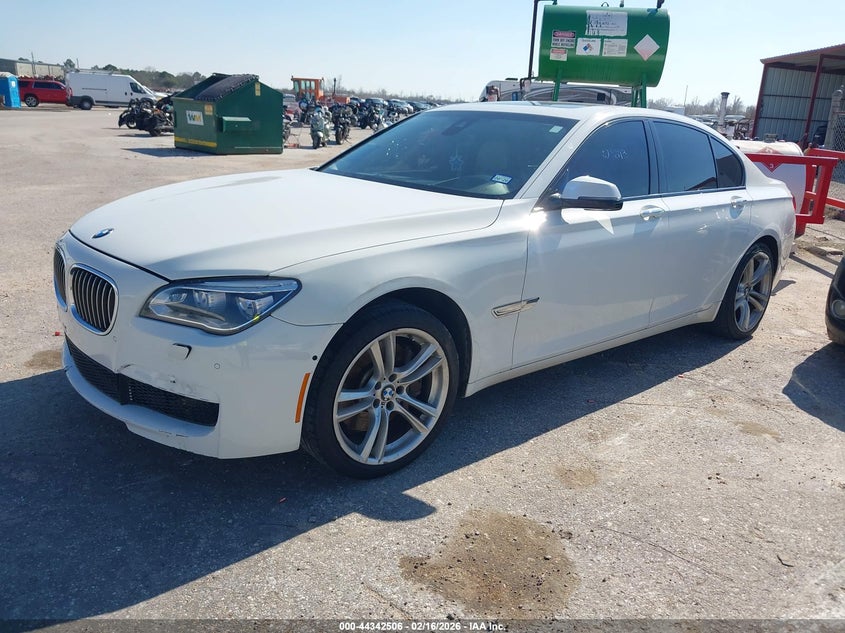 Vin: wbaya8c55ed825213, lot: 44838947, bmw 750i 20142
