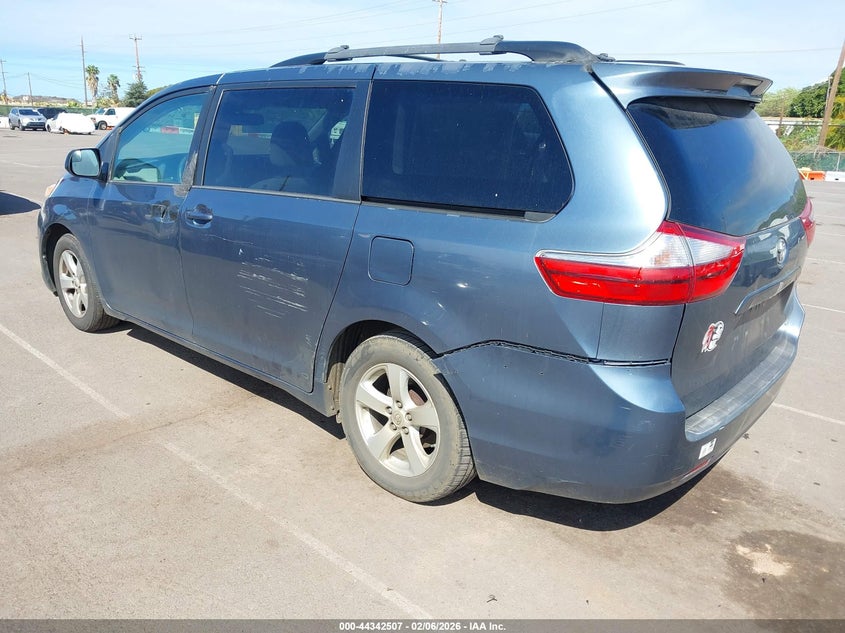 Vin: 5tdkk3dc1fs649434, lot: 44838948, toyota sienna le 7 passenger/le 8 passenger 20153