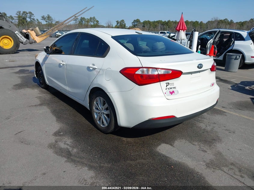 Vin: knafx4a67e5153319, lot: 44838962, kia forte lx 20143