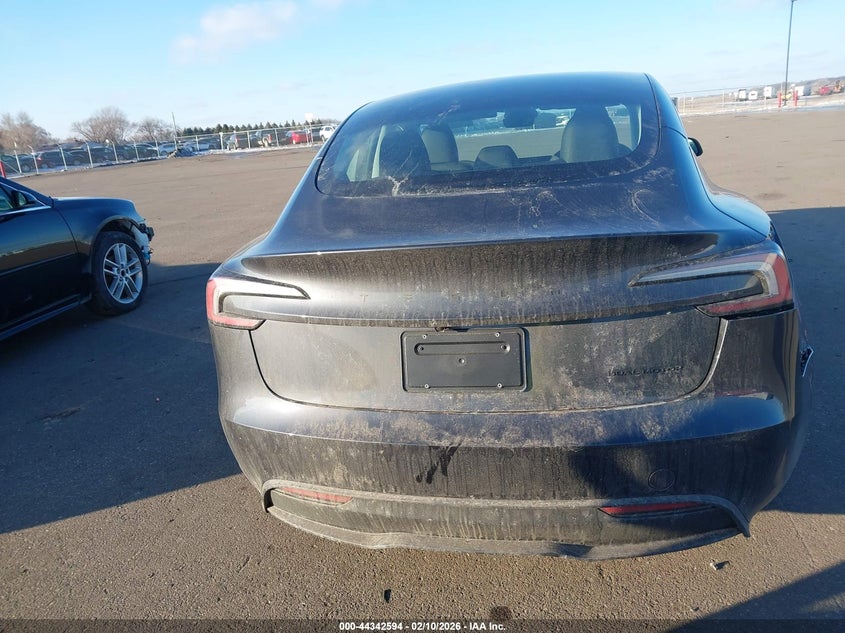 2026 Tesla Model 3 Premium All-Wheel Drive VIN: 5YJ3E1EB8TF118303 Lot: 44342594