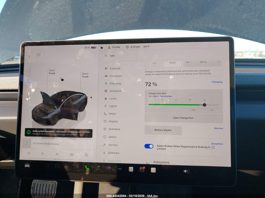 2026 Tesla Model 3 Premium All-Wheel Drive VIN: 5YJ3E1EB8TF118303 Lot: 44342594