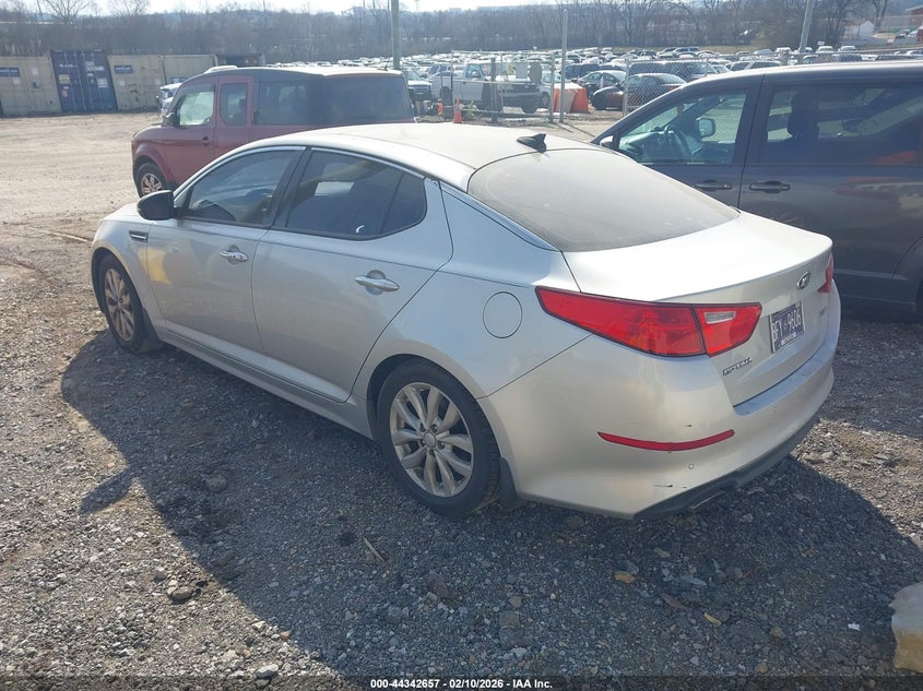 Vin: 5xxgn4a77eg278807, lot: 44839111, kia optima ex 20143
