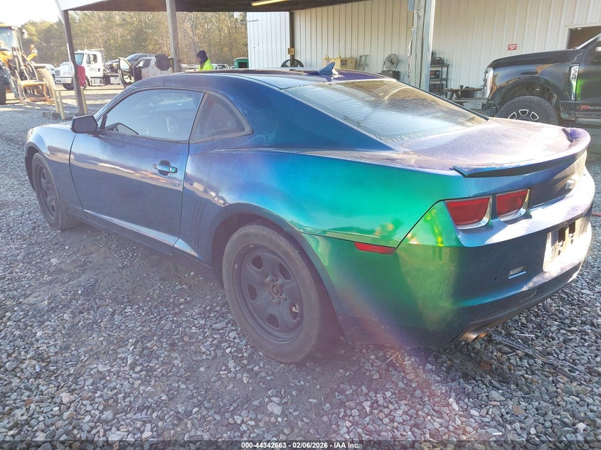 2012 Chevrolet Camaro 3.6 1Lt green Lot 111044342663 Vin 2G1FB1E30C9181004