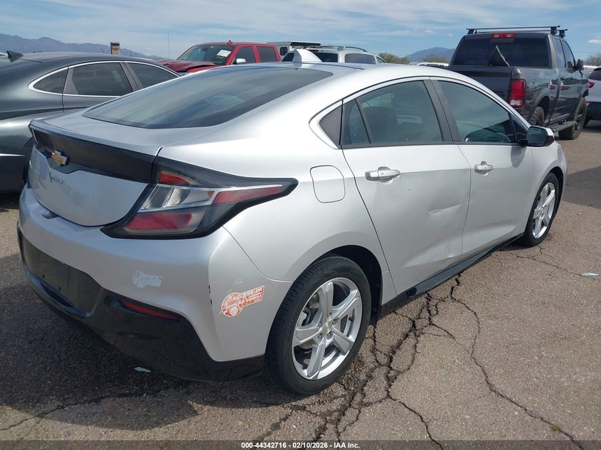 Vin: 1g1rc6s5xhu202142, lot: 44839170, chevrolet volt lt 20174