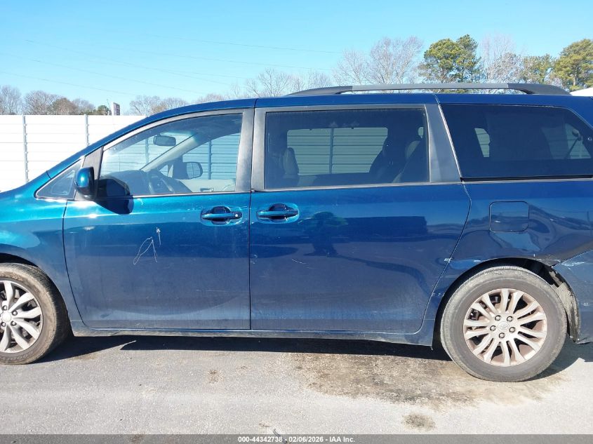 2011 Toyota Sienna Xle V6 VIN: 5TDYK3DC2BS012458 Lot: 44342738