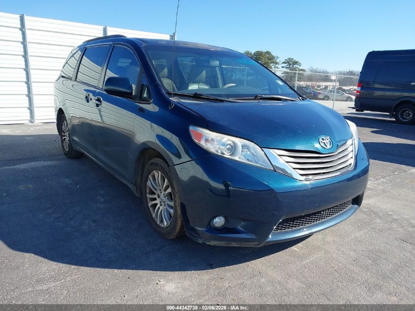 2011 Toyota Sienna Xle V6 VIN: 5TDYK3DC2BS012458 Lot: 44342738