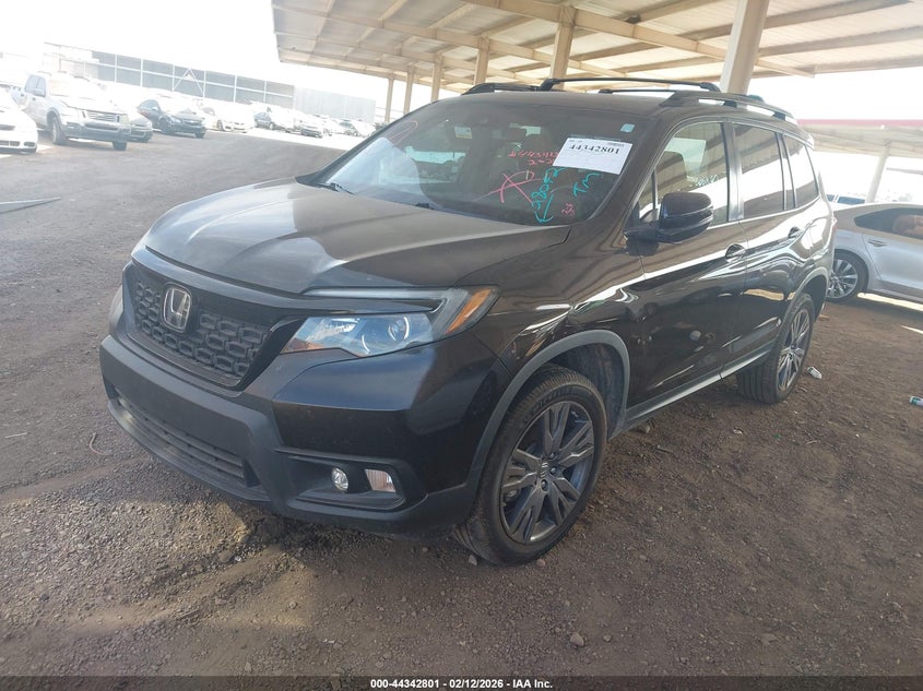 Vin: 5fnyf8h55lb013042, lot: 44839255, honda passport awd ex-l 20202