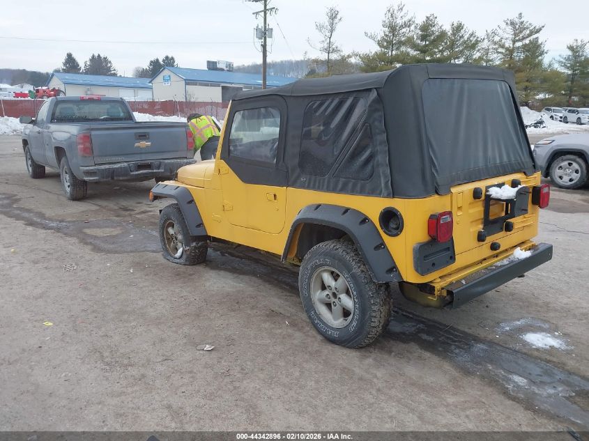 2000 Jeep Wrangler Sport
