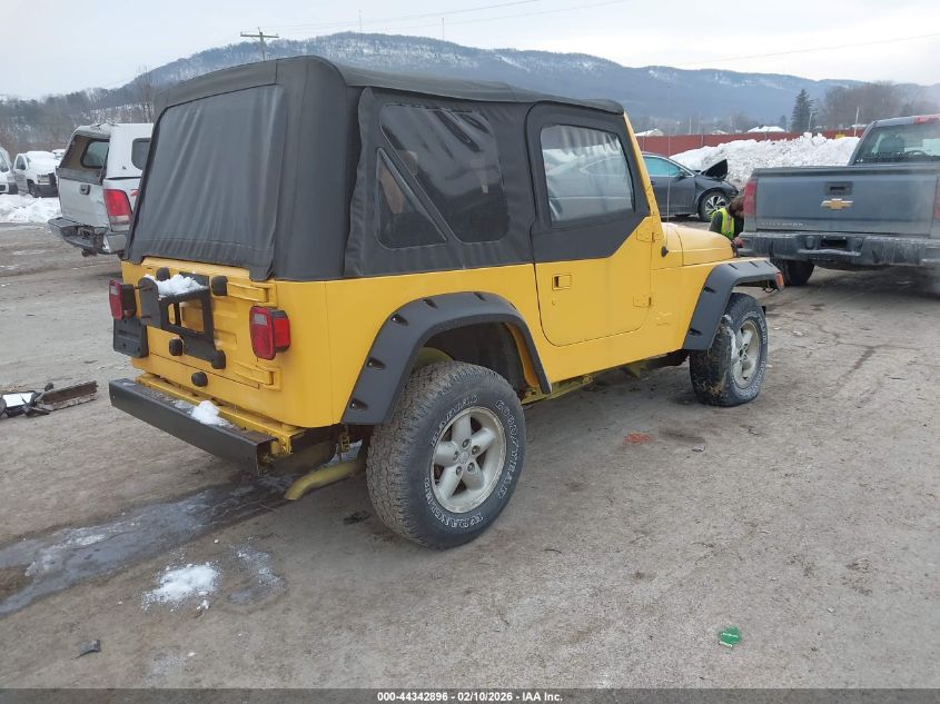 2000 Jeep Wrangler Sport