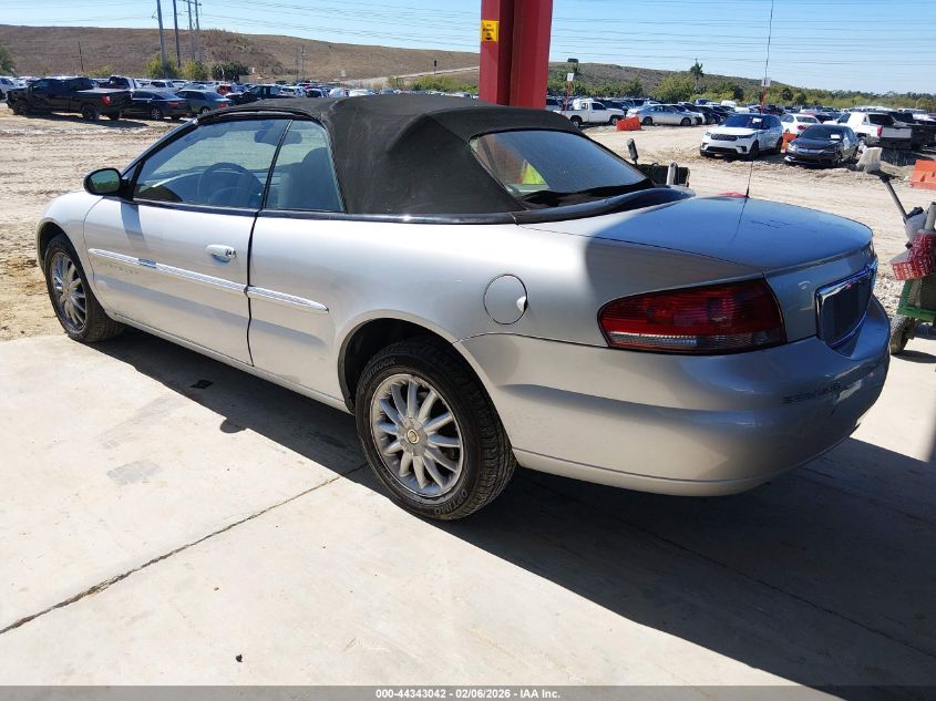 2001 Chrysler Sebring Lxi