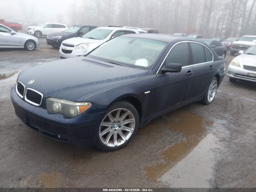 2004 BMW 745I