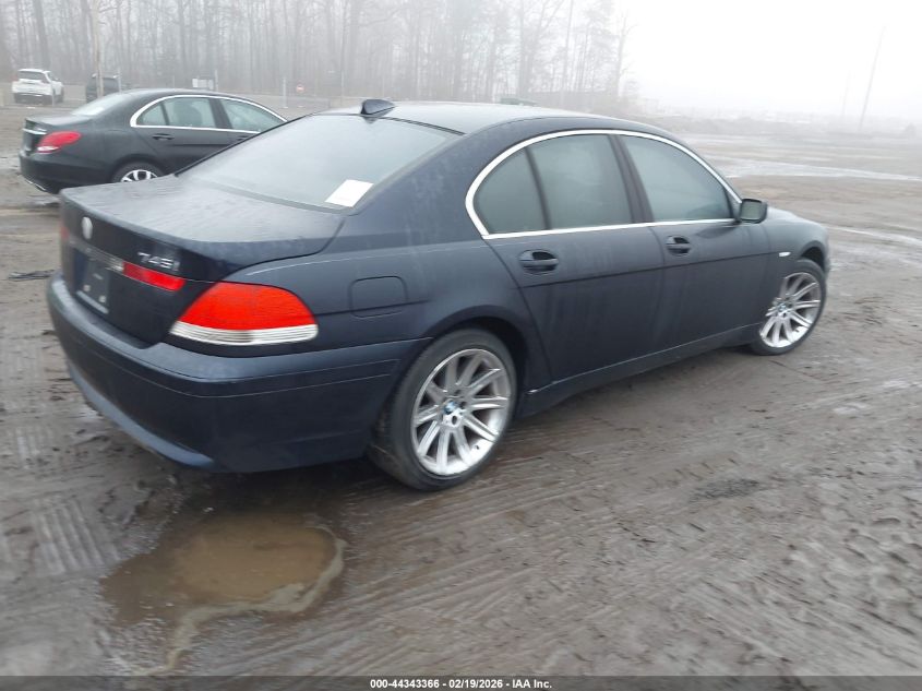 2004 BMW 745I