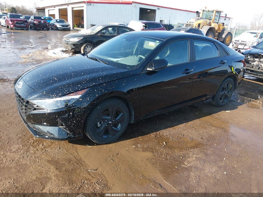2023 Hyundai Elantra Hybrid Blue