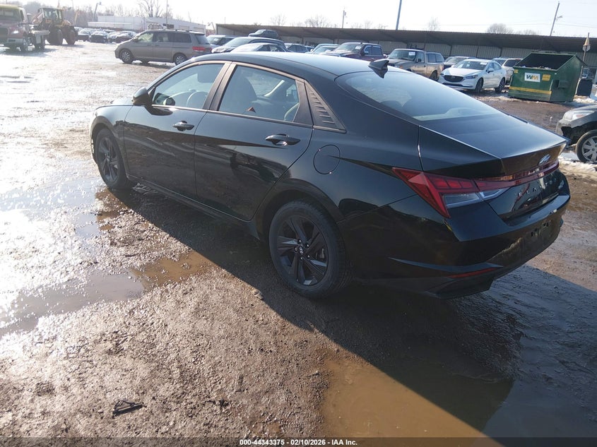 2023 Hyundai Elantra Hybrid Blue