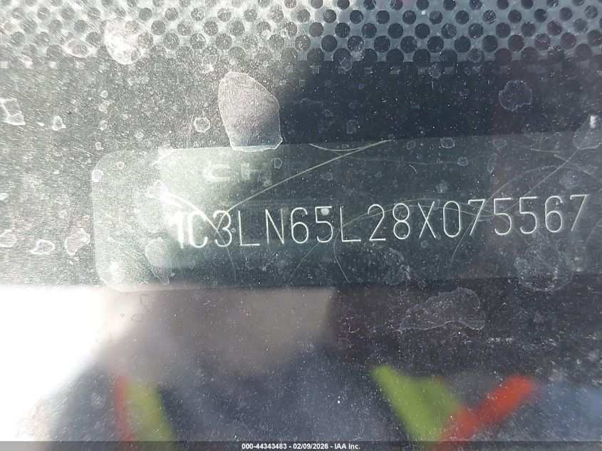 2008 Chrysler Crossfire Limited VIN: 1C3LN65L28X075567 Lot: 44343483