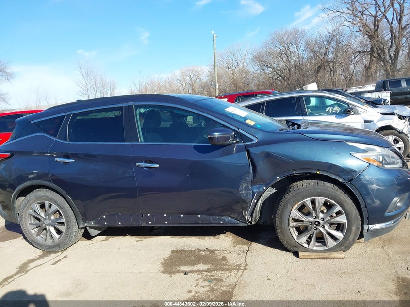 2018 Nissan Murano Sv VIN: 5N1AZ2MG9JN140724 Lot: 44343602