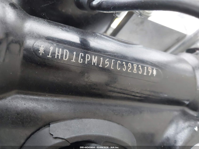 2014 Harley-Davidson Fxdwg Dyna Wide Glide VIN: 1HD1GPM15EC328319 Lot: 44343684