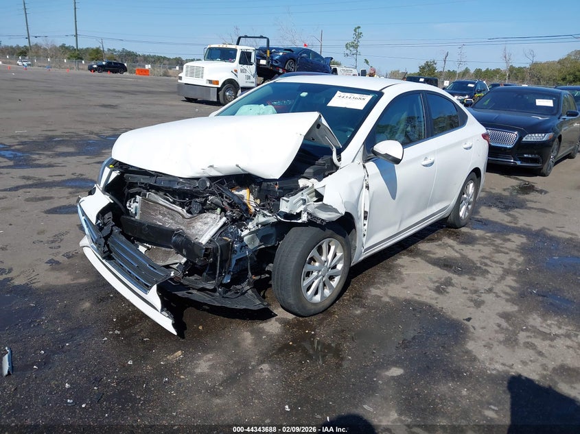 2022 HYUNDAI ACCENT 1.6L I-4 DI, DOHC, V(VIN: 3KPC24A65NE189938