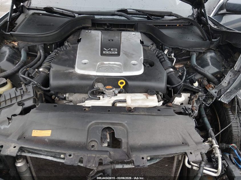 2012 Infiniti G37X VIN: JN1CV6AR2CM670616 Lot: 44343815