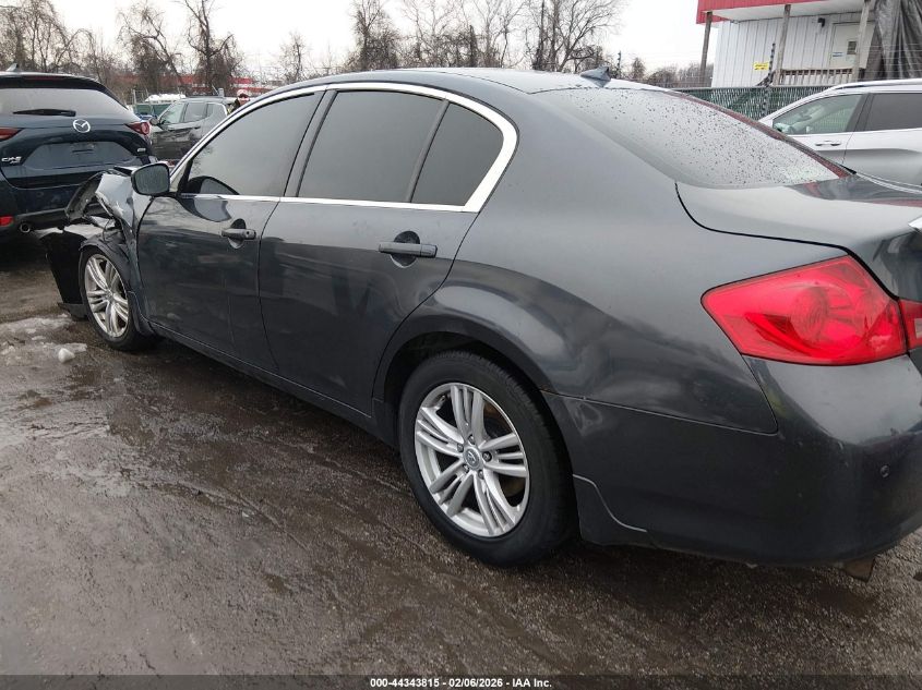 2012 Infiniti G37X VIN: JN1CV6AR2CM670616 Lot: 44343815