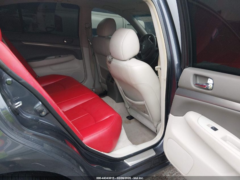 2012 Infiniti G37X VIN: JN1CV6AR2CM670616 Lot: 44343815