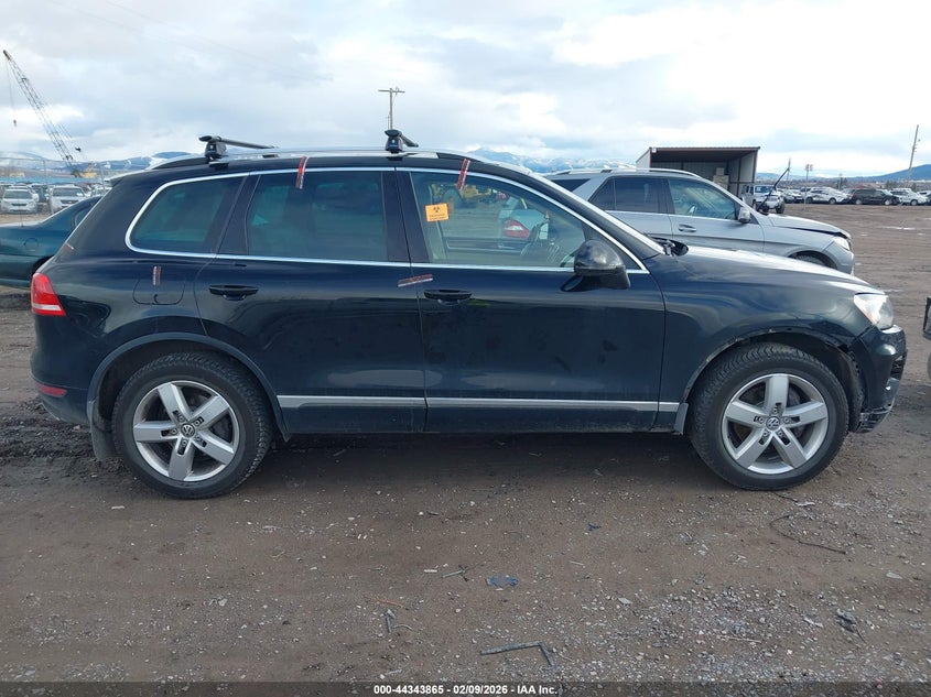 2013 Volkswagen Touareg Vr6 Lux VIN: WVGEF9BP6DD010528 Lot: 44343865