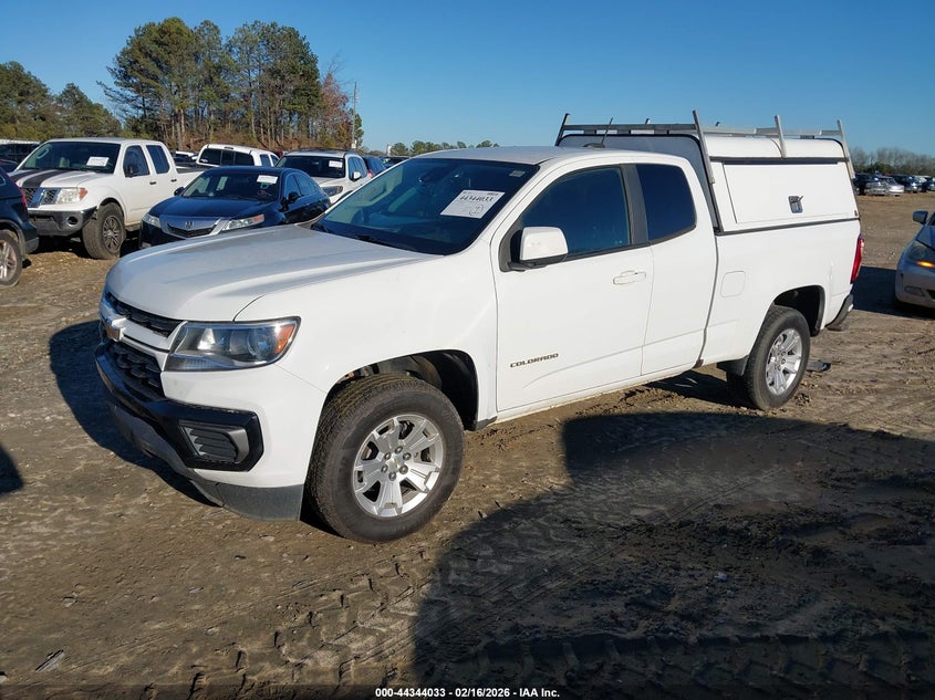 VIN 1GCHSCEN9N1154002 2022 CHEVROLET COLORADO 2WD  LONG BOX LT