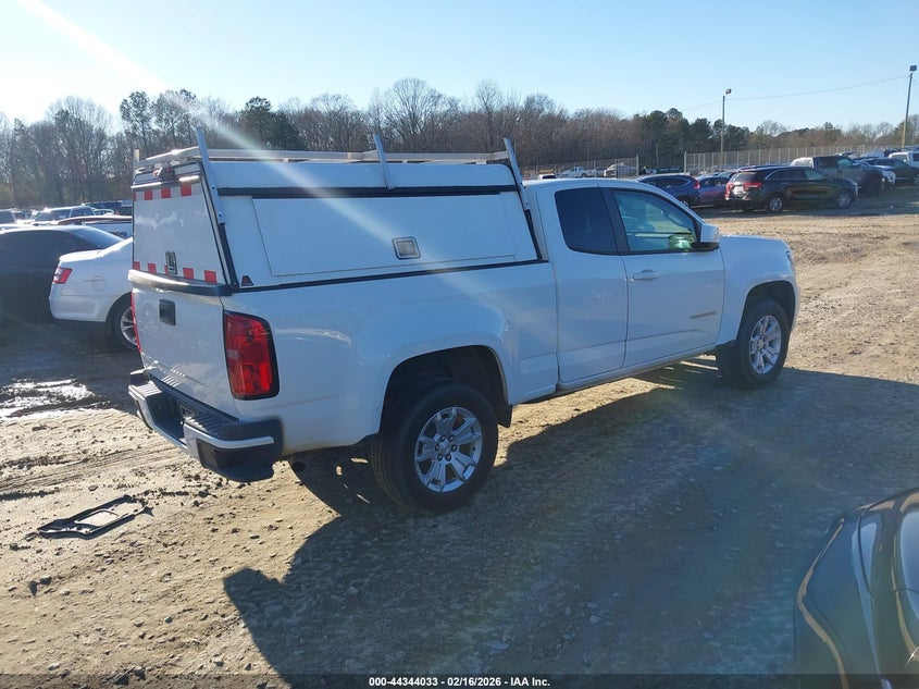 VIN 1GCHSCEN9N1154002 2022 CHEVROLET COLORADO 2WD  LONG BOX LT