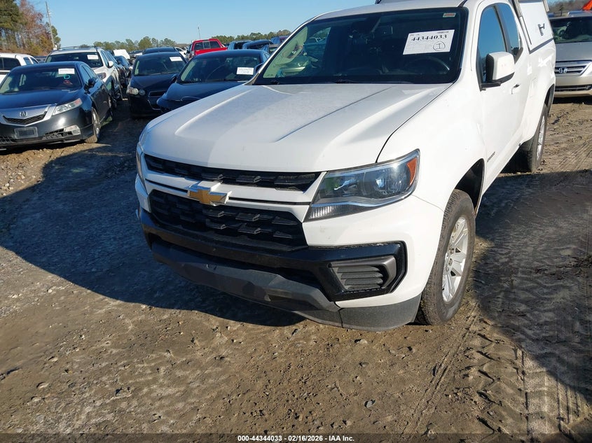 VIN 1GCHSCEN9N1154002 2022 CHEVROLET COLORADO 2WD  LONG BOX LT