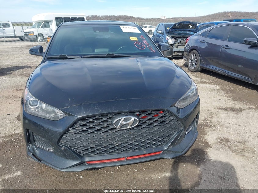 2019 Hyundai Veloster Turbo VIN: KMHTH6AB0KU009409 Lot: 44344126