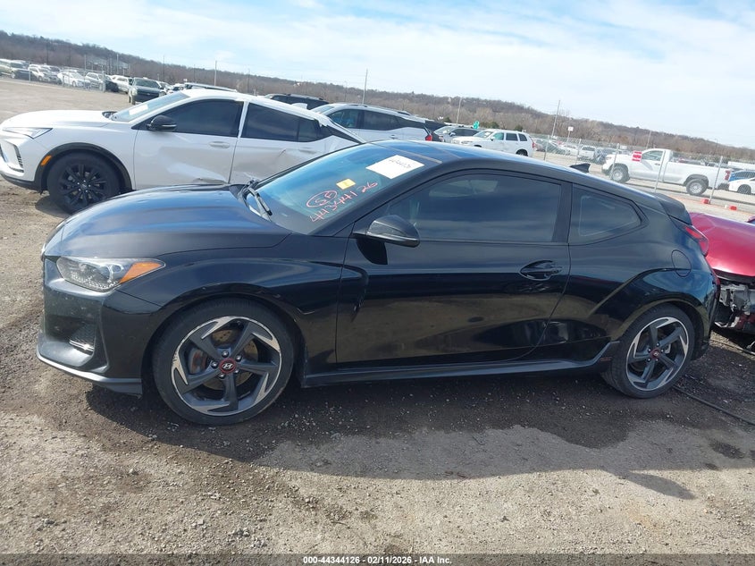 2019 Hyundai Veloster Turbo VIN: KMHTH6AB0KU009409 Lot: 44344126